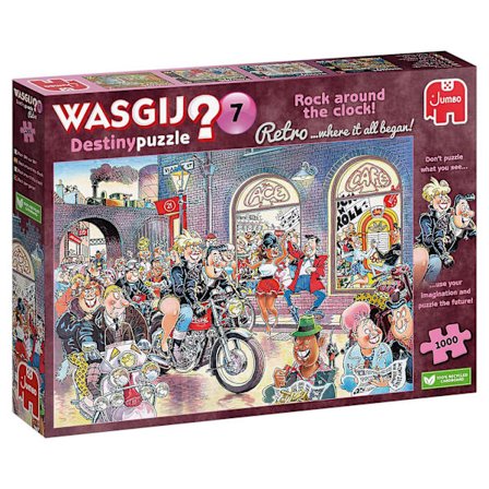 Retro Destiny 7 Rock Around the Clock! Puslespil (1000 Brikker) (FMY) 1000 Brikker