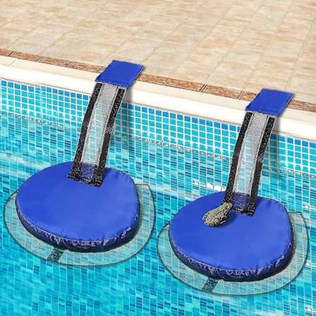 To fluktramper for dyr, fluktramper for små dyr, tilbehør til svømmebasseng i blått