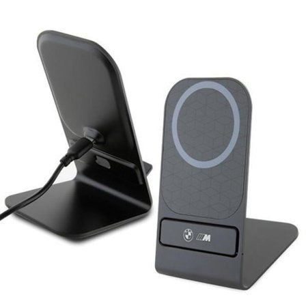 BMW Trådlös Laddare Induction 15W M Edition - Musta