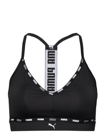 Low Impact Puma Strong Strappy Bra Lingerie Bras & Tops Sports Bras - ALL Svart PUMA