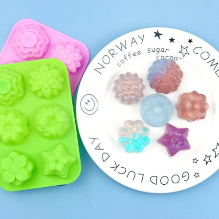 Silikonformar för grodor - Choklad, godis, gelé och isbrickor Roliga -