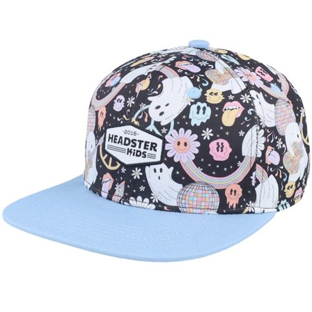 Headster - Musta snapback Lippis - Kids Boo Black Snapback @ Hatstore