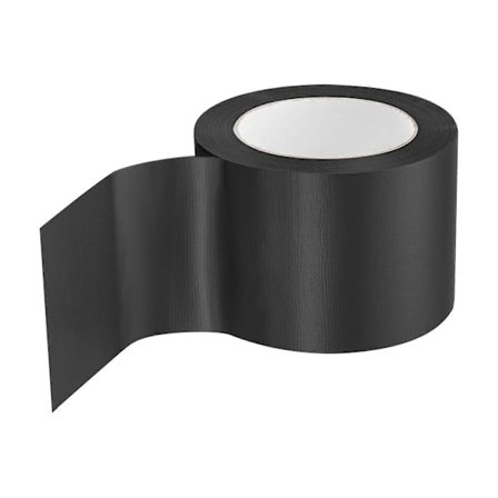 Bogbindingsbånd, 11 Yard Klæde Bogreparationsbånd, til Fantastisk Reparation, Bogbinding, Gulvmærkning (Sort, 3 tommer) [DB]