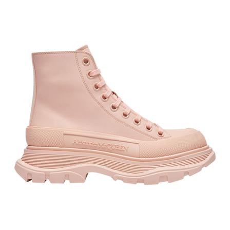 Alexander McQueen Tread Slick High Sneakers , Roze , Dames , Maat: 40 EU