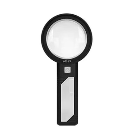 5X forstørrelsesglas, drejeligt med LED-lys til læsning, smykker, inspektion