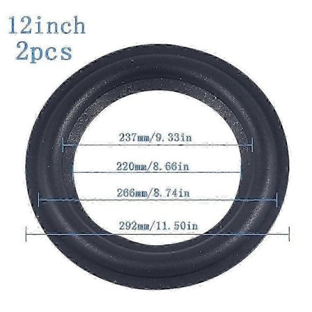 Högtalare Surround Reparationsskum Woofer Kantring Kant Högtalare Reparationsdelar