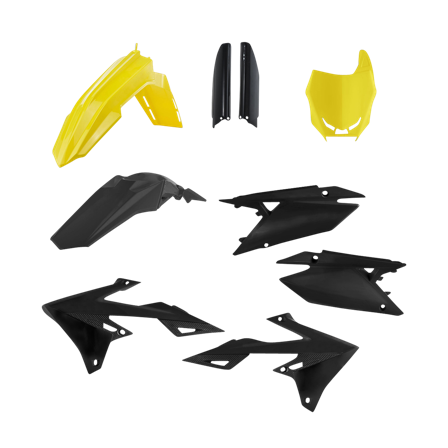 Kit Plastiche Completo Acerbis Giallo-Nero - Suzuki RM-Z 250 2019-2023