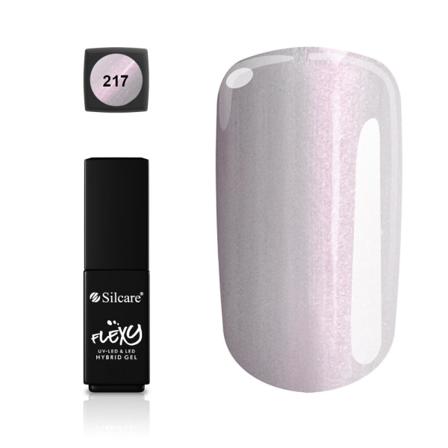 Silcare - Flexy - Hybrid Gel - Color: 217 - 4,5 Gram Silver