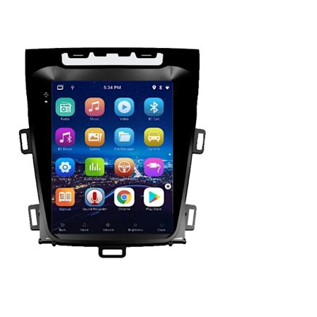 Bil Multimedia Spelare, Tesla Stil Skärm, GPS Navigation, En 2GB 32GB wifi