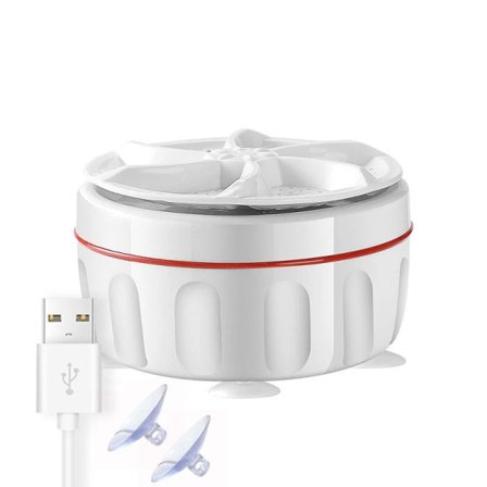 Mini vask maskin USB toveis roterende turbin bærbar vask maskin for sokk undertøy