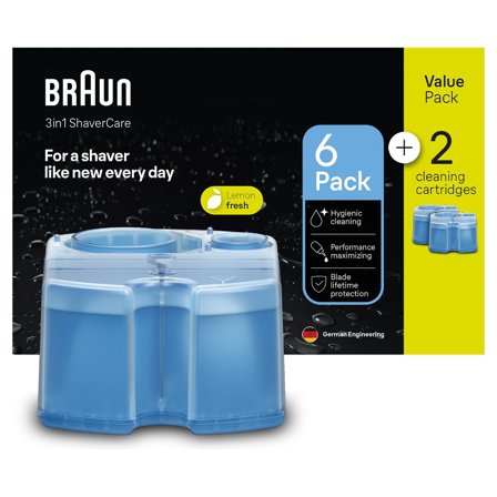 Braun CCR 6+2 Refill Cartridges Promotion pack