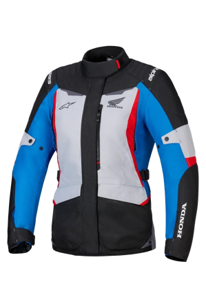 Motorjas Alpinestars Honda Stella ST-1 WP IJsgrijs/Donkergrijs/Zwart M