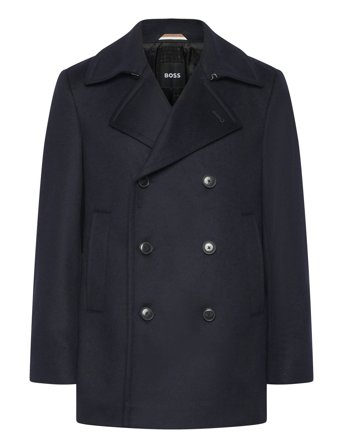 BOSS H-Hyde-Pcoat-254 - Navy - 48