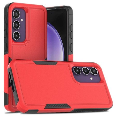 Samsung Galaxy S24 FE Stötsäkert Skal - Röd