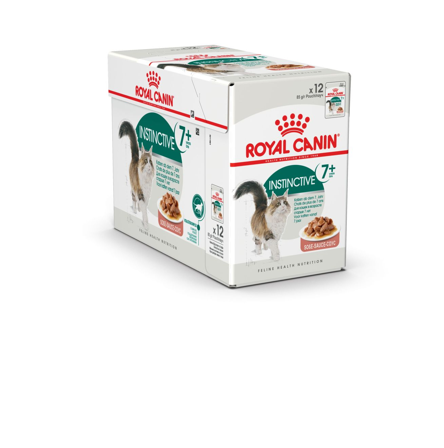 Royal Canin - Feline Wet Instinctive 7+ Gravy 85 g x 12 stk - porsjonsposer - Katt - Kattefôr & kattemat - Våtfôr og våtmat - ZOO.no
