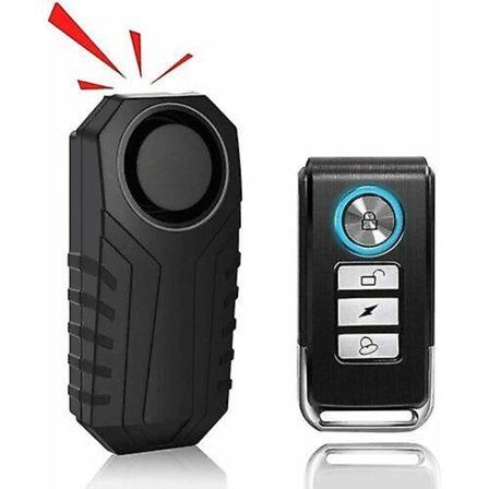 Trådløs Tyverisikring Alarm for Sykkel, Motorsykkel og Rullestol