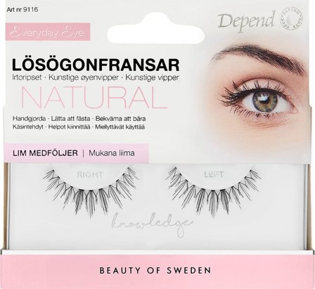 Depend Falske Øjenvipper Knowledge, Makeup, Øjenvipper, Kunstige Øjenvipper