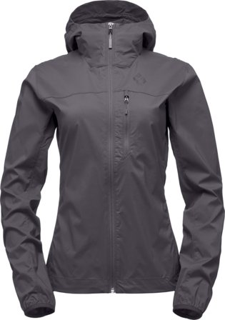 Black Diamond Women's Alpine Start Hoody Women soft shell jackets Grey M