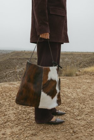 Premium Selection Cabas seau en cuir - Sacs - Multicolore - One Size