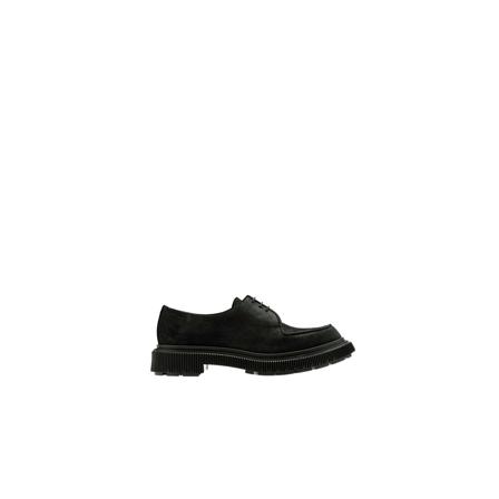 Adieu Paris, Suede Derbies Type 124 Zwart, Heren, Maat:41 EU,rubber