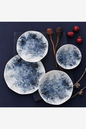 Hermia - Middagsservis (24 delar) - Vit - Serviser - Från Homeroom