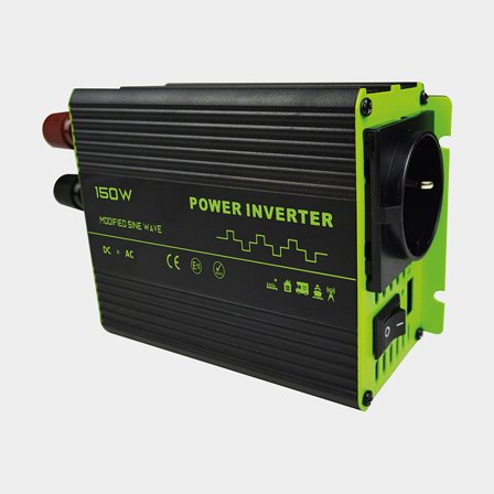 Inversor / convertidor 1852-Marine, onda sinusoidal modificada, 12 V - 230 V, 150 W