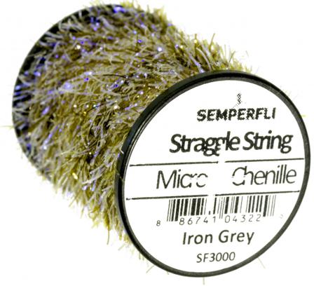 Semperfli Straggle String UV Micro Chenille - Iron Grey