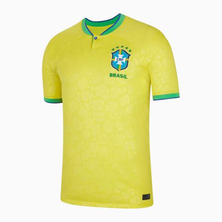 2022 Qatar World Cup Brasilien Landslag Hemmatröja L