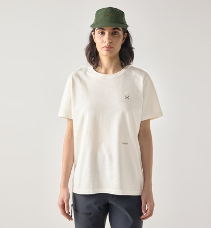 Haglöfs Brand Outsiders Tee Women Soft White - XL