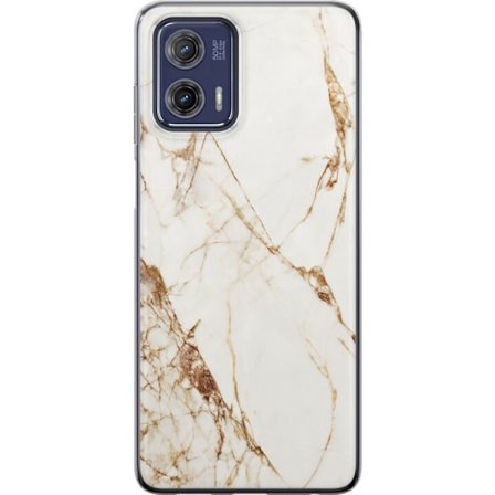 Yhteensopiva Puhelinkuori Motorola Motorola Moto G73 Valkoinen marmori