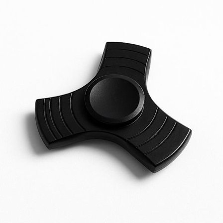 Fidget Spinner Trio Metalli - Musta