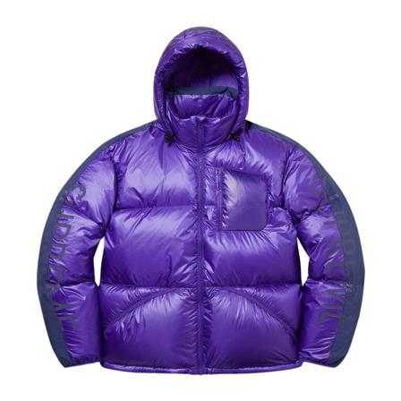 Supreme, Down Jackets Paars, Heren, Maat:M