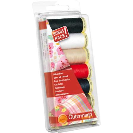 Sytrådset - 100 M X 7 St - Gütermann