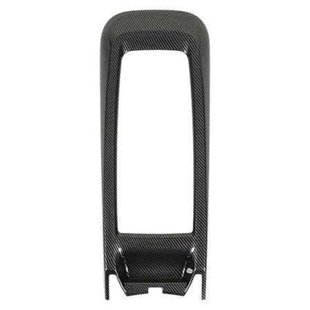 Kopholder Dæksel Ramme Kulfiber Stil Centerkonsol Vandkopholder Trim Klistermærke til ID4X 2021?2023 JNQ