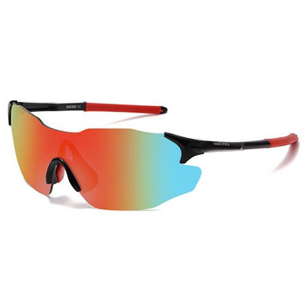 Sykkelbriller med fargeskiftende ramme for dag og natt, utendørs sykkel- og fjellklatringsbriller, anti-ultrafiolett, fritid for menn og kvinner