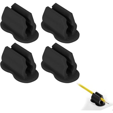 4-pak pumpeform penneholder, selvklæbende stiftholder til skrivebord og væg, markeringsholder, penneholder, blyantholder