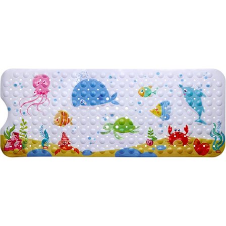 Liukumaton kylpymatto läpinäkyvä PVC kylpymatto suihkumatto 100 x 40 cm Erittäin pitkä liukumaton homeenesto kylpyhuoneen tarvikkeet imukupilla 