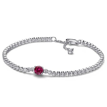 Armband Kvinna - Silver - 592403C01-20 - 20 cm - Kubisk Zirkon - Kristall