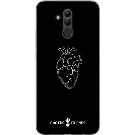 Yhteensopiva Puhelinkuori Huawei Huawei Mate 20 lite Kaktus ja Ystävät - Keskiaikaan Anatomia Sydän