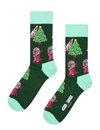 Happy Socks | Star Wars Mandalorian Holidays Sock | 36-40