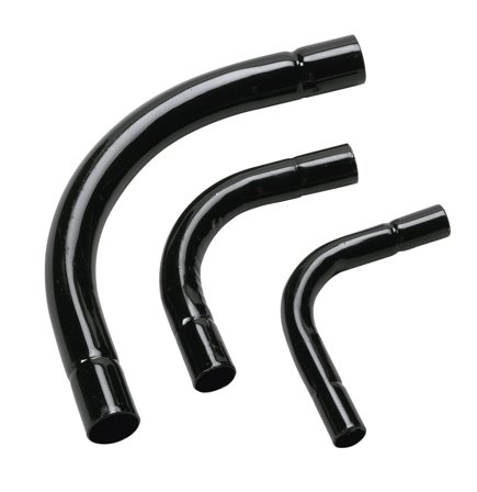 Pipelife 70002815 Rørbøy svart, 90° 20 mm, 90 mm, Installasjonsmaterial