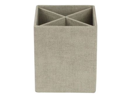 Bigso Box Pennkopp Penny kartong linne - Lyreco - Kontorsmaterial - Till skrivbordet - Penn och Prylställ