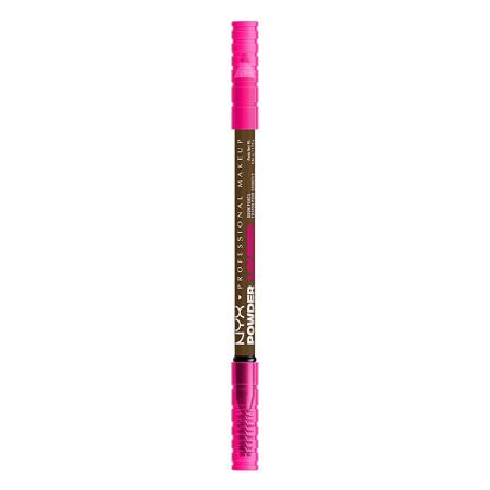 NYX PROFESSIONAL MAKEUP Powder Louder 05 Soft Brown brynpen, Makeup, Øjenbryn, Øjenbrynsblyanter