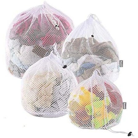 4 st tvättkorg tvättmaskin med dragsko tvättkorg