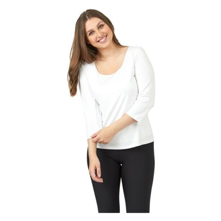 Pont Neuf Alva - White Hvid, Dame T-shirts