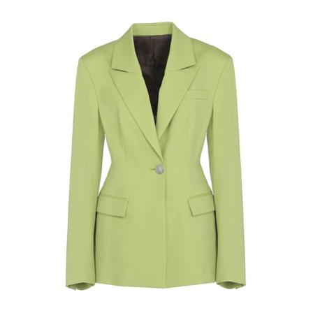 The Attico, Jacket Groen, Dames, Maat:S
