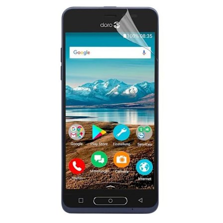 Näytönsuojus - Phonillico - Doro 8035 - 2-pack - Naarmunkestävä - Ultra ohut