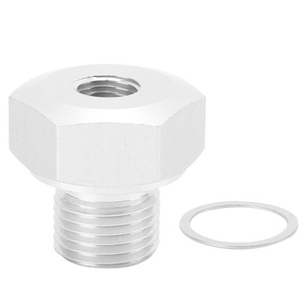 M16 1.5 till 1 8 NPT Oljetryckssensoradapter för GM LS Motor LS1 LSX LS3 Mätarersättning