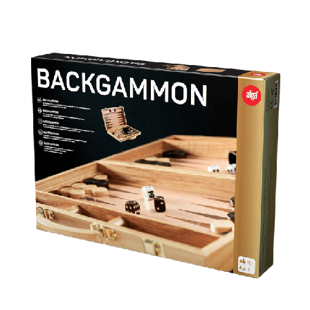 ALGA Backgammon Spel & pussel ONESIZE