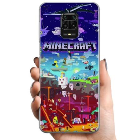 Xiaomi Redmi Note 9 Pro TPU Mobilcover MineCraft
